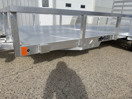 New 2026 Black Rhino *INCOMING* Aluminum LSS612A Utility Trailer (ATV / UTV / Side by Side) Utility Trailer