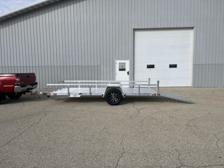 New 2026 Black Rhino *INCOMING* Aluminum LSS612A Utility Trailer (ATV / UTV / Side by Side) Utility Trailer