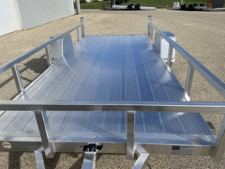 New 2026 Black Rhino *INCOMING* Aluminum LSS612A Utility Trailer (ATV / UTV / Side by Side) Utility Trailer