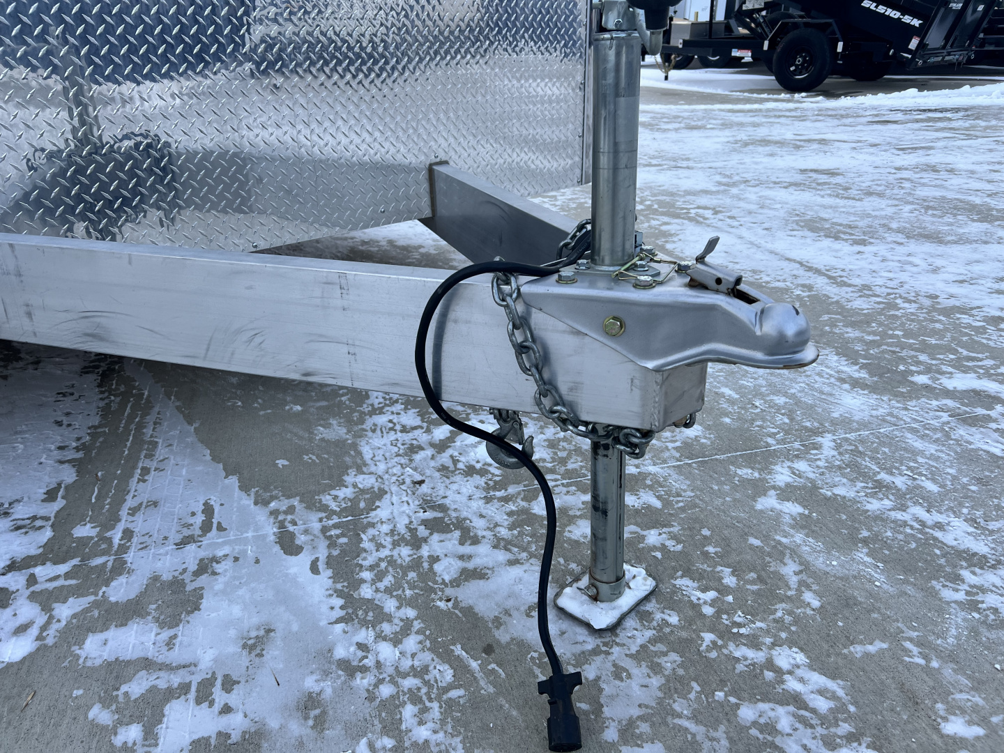 Used 2016 ATC 8.5x20 ALL Aluminum TALL Enclosed Cargo Hauler Rear Ramp Trailer