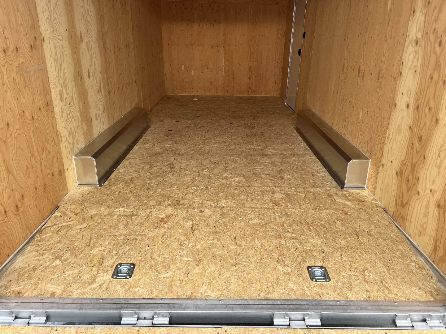 Used 2016 ATC 8.5x20 ALL Aluminum TALL Enclosed Cargo Hauler Rear Ramp Trailer