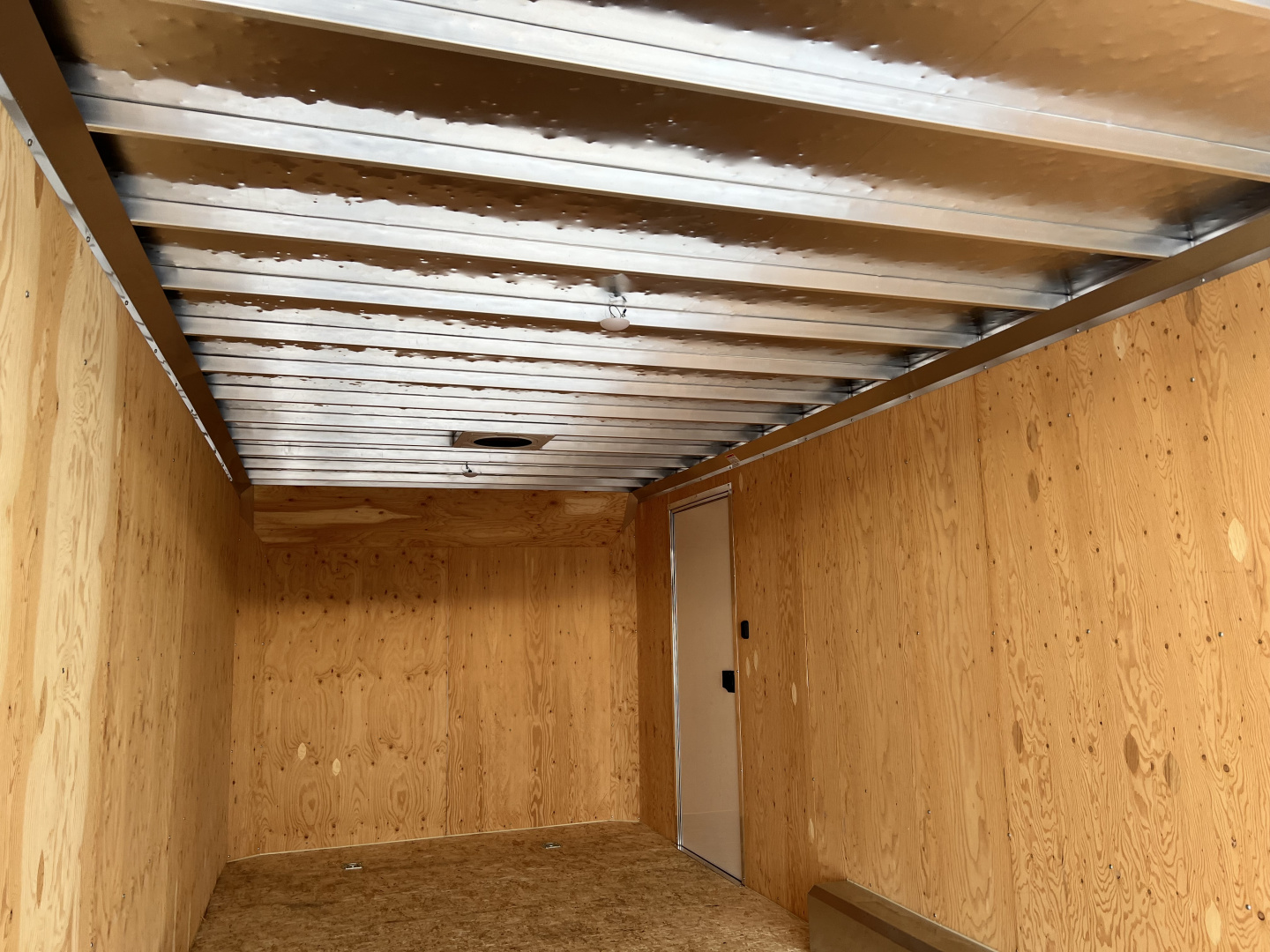 Used 2016 ATC 8.5x20 ALL Aluminum TALL Enclosed Cargo Hauler Rear Ramp Trailer