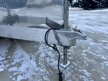 Used 2016 ATC 8.5x20 ALL Aluminum TALL Enclosed Cargo Hauler Rear Ramp Trailer