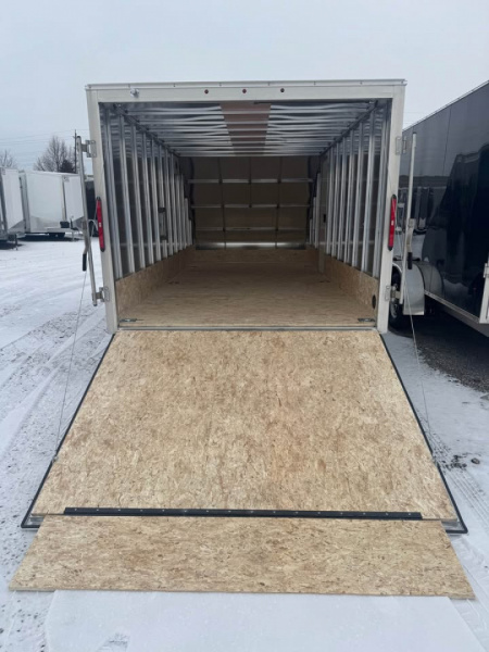 New 2026 7x16 Aluminum Enclosed Hybrid Trailer