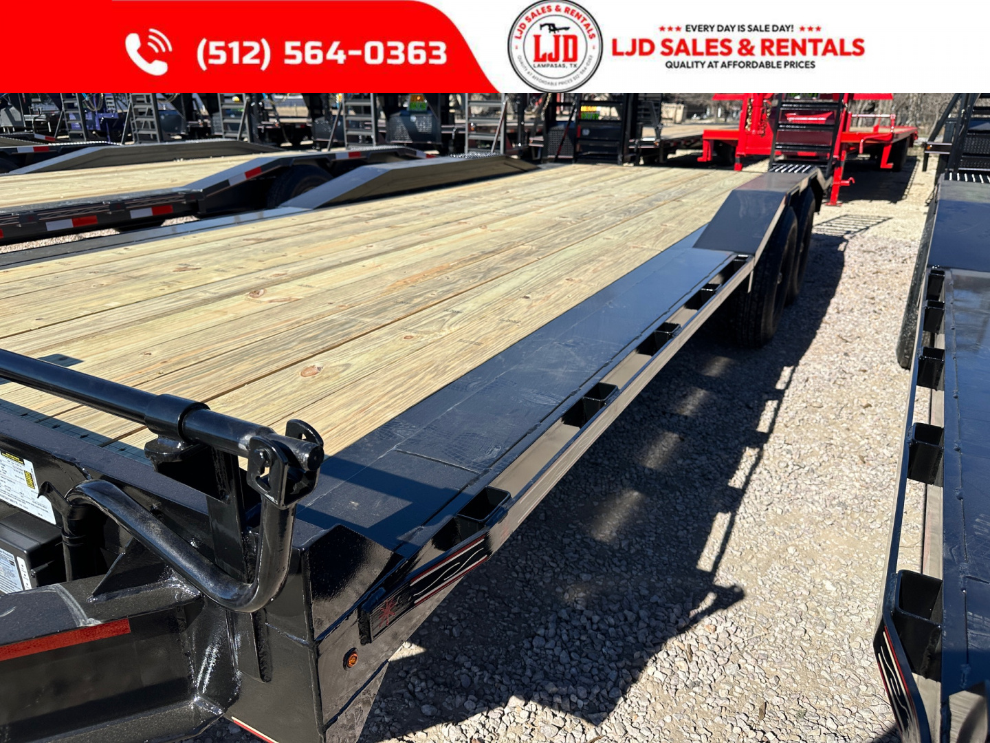 New 2026 Triple R - Drive Over Fender - 102" x 22' - Equipment Trailer