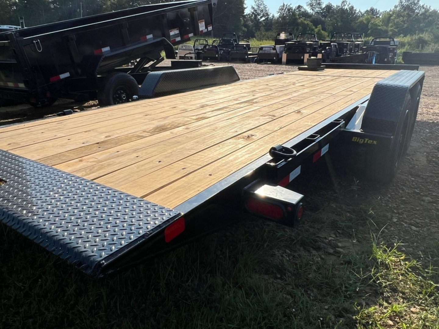 New 2025 Big Tex Trailers 16TL-20' Tandem Axle Tilt Equipment 17,500 GVWR Tilt Trailer