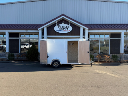 New Pace American 6′ x 12′ + V-Nose Enclosed Cargo Trailer with Barn Doors 2.9K