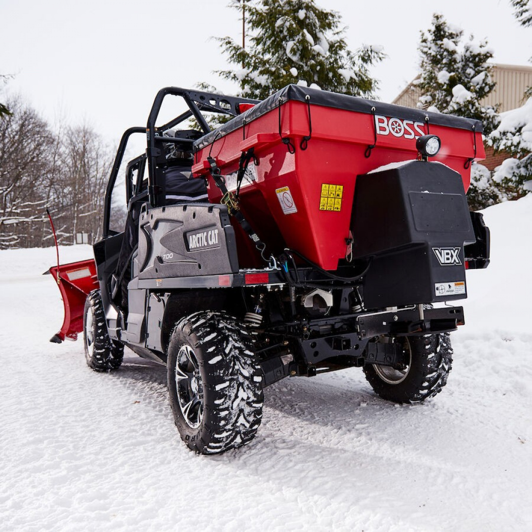 New 2025 BOSS VBX 3000 Hopper Spreader Salt Spreader