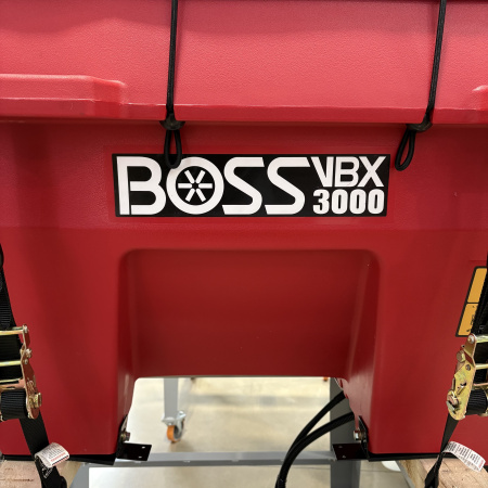 New 2025 BOSS VBX 3000 Hopper Spreader Salt Spreader