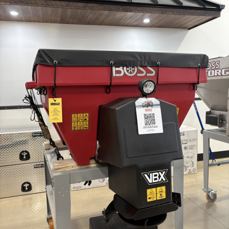New 2025 BOSS VBX 3000 Hopper Spreader Salt Spreader