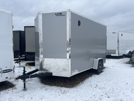 New 2026 Look Trailers 7x12 3.5K ST-DLX Ramp Door Cargo / Enclosed Trailer