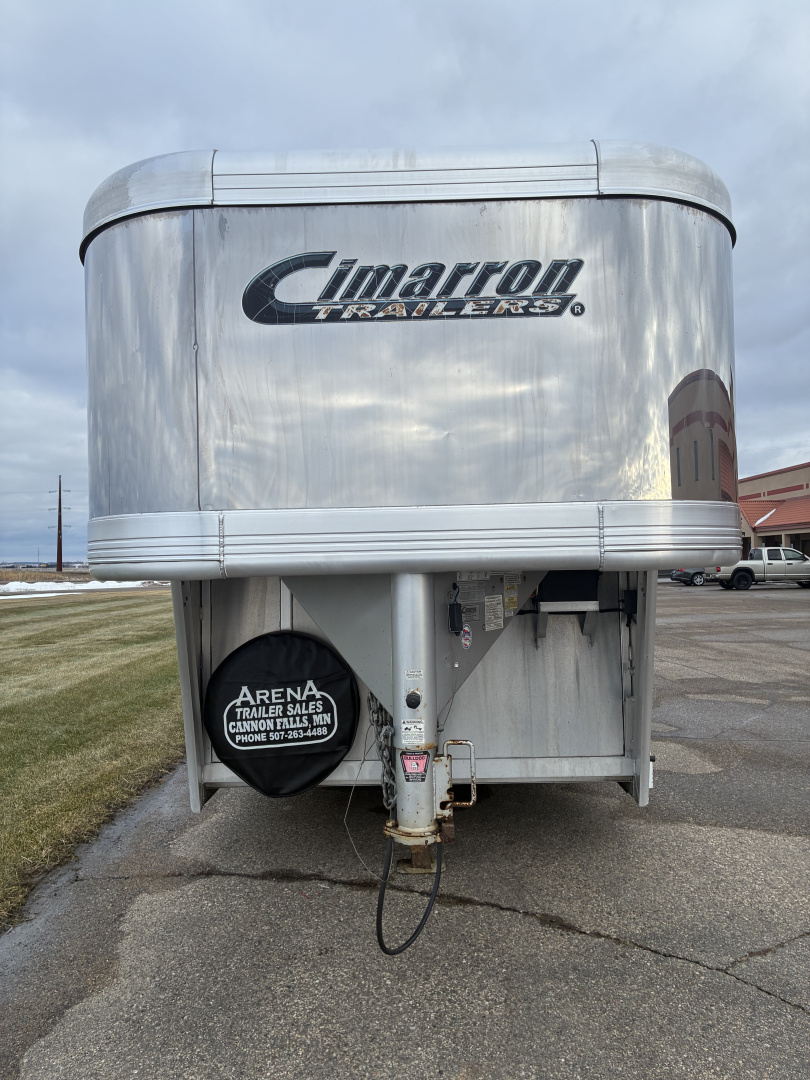 Used 2012 Cimarron 4 Horse Gooseneck Horse Trailer