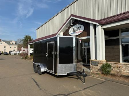 New Pace American 7′ x 14′ + V-Nose Enclosed Cargo Trailer with Ramp Door 7K