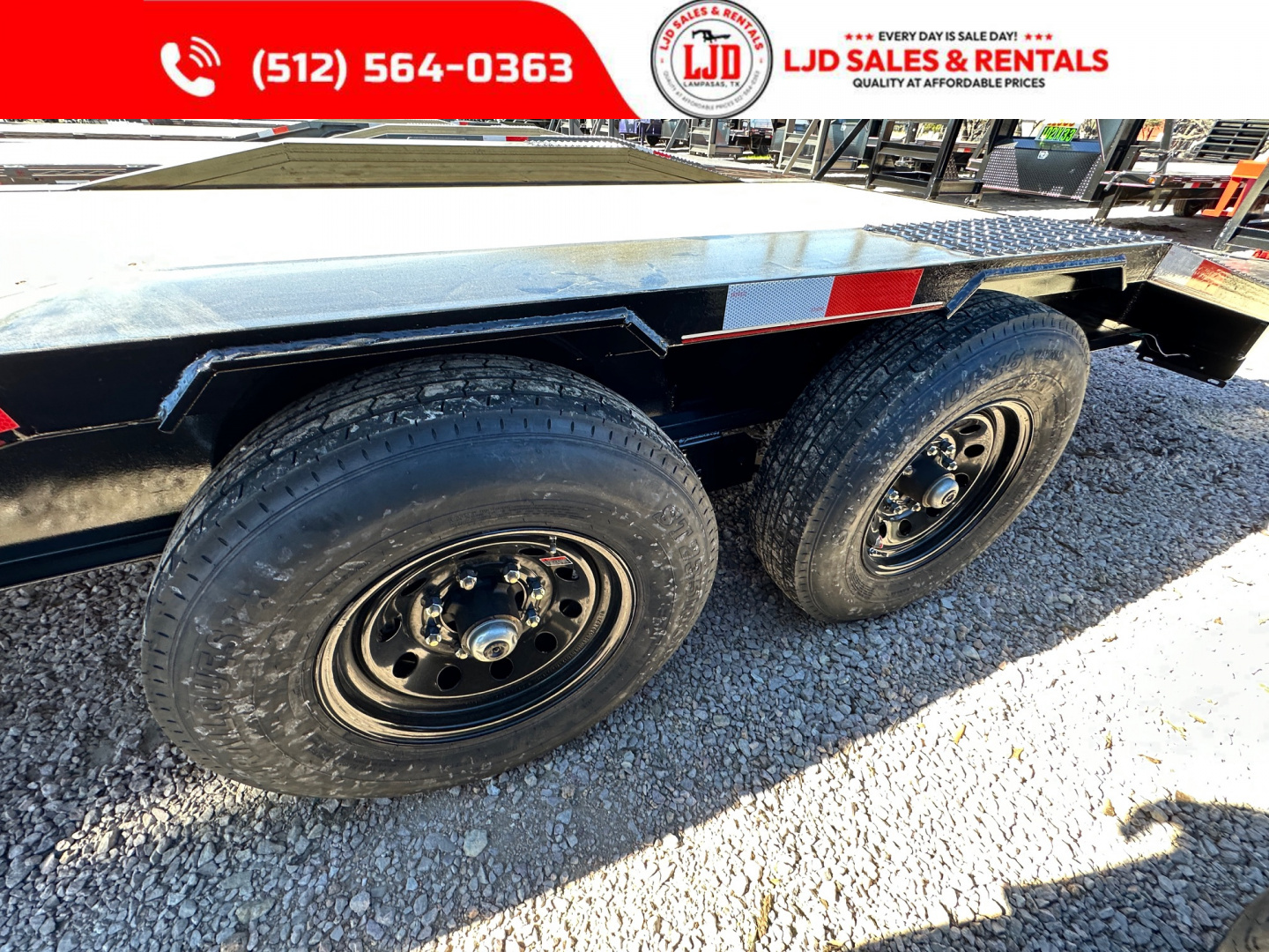 New 2026 Triple R - Drive Over Fender - 102" x 22' - Equipment Trailer