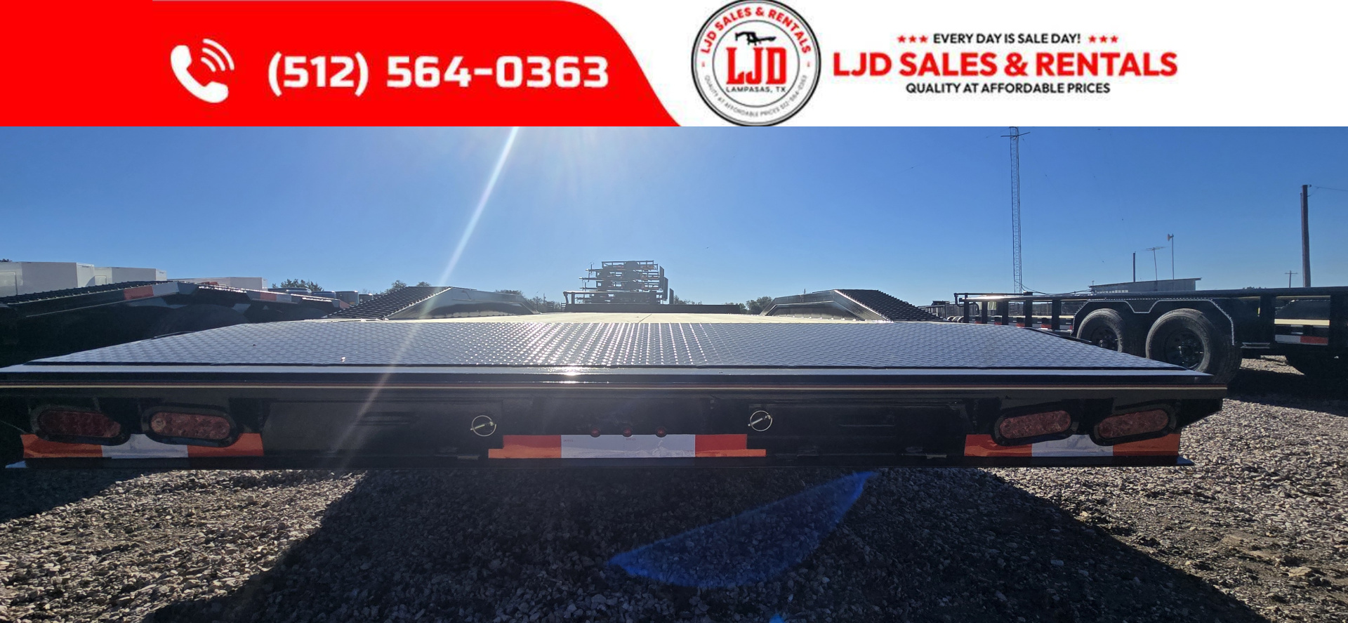 New 2026 Triple R - Drive Over Fender - 102" x 22' - Equipment Trailer