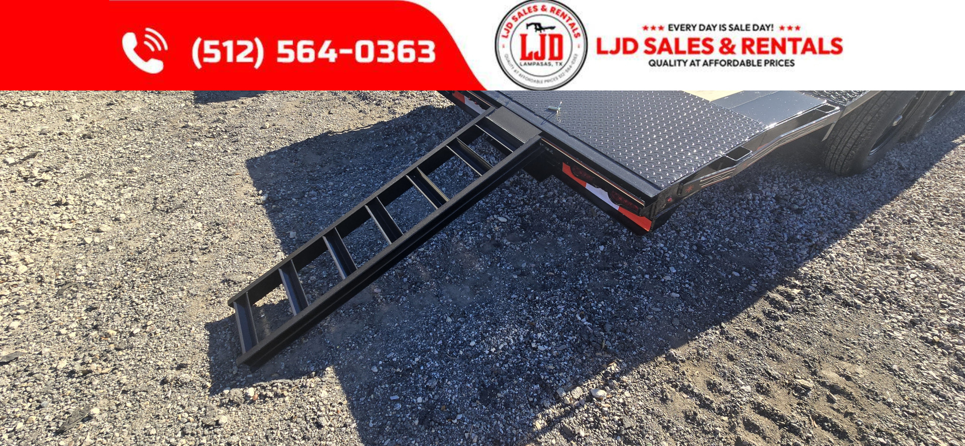 New 2026 Triple R - Drive Over Fender - 102" x 22' - Equipment Trailer