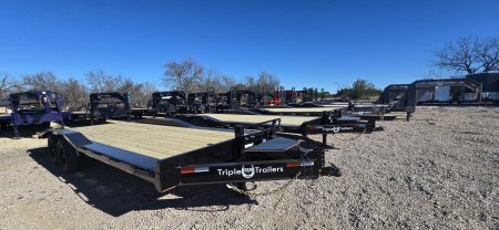 New 2026 Triple R - Drive Over Fender - 102  x 22' - Equipment Trailer