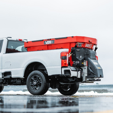 New 2025 BOSS VBX+ 2 Yard Auger Salt Spreader