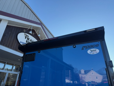 New Pace American 7' x 14' + V-Nose Enclosed Cargo Trailer with Ramp Door 7K