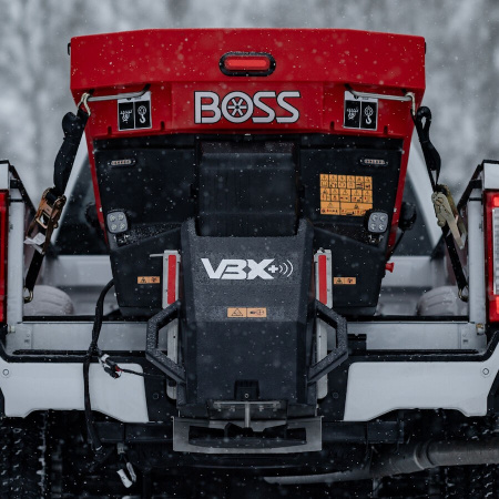 New 2025 BOSS VBX+ 3 Yard Auger Salt Spreader