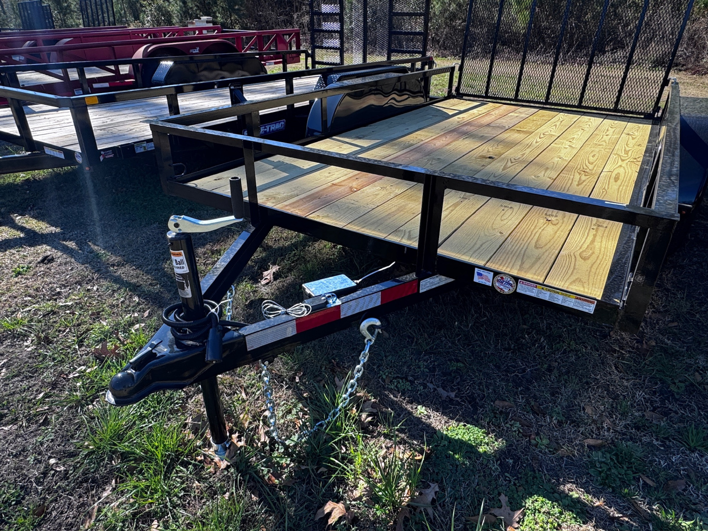 New 2026 Triple Crown Trailers 6X12 TANDEM LANDSCAPE 7K Utility Trailer