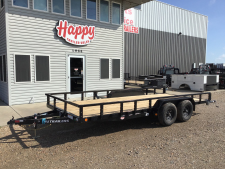 New 2026 PJ 83 x18' Tandem Axle Utility Trailer - UL