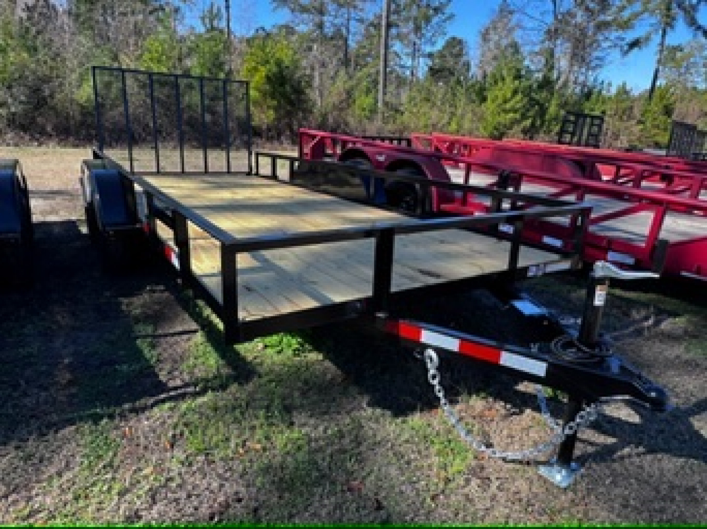 New 2026 Triple Crown Trailers 6X16 TA 7K Utility Trailer