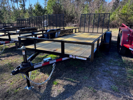 New 2026 Triple Crown Trailers 6X16 TA 7K Utility Trailer