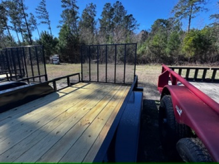 New 2026 Triple Crown Trailers 6X16 TA 7K Utility Trailer