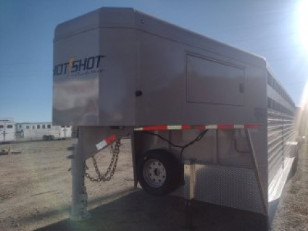 New 2026 Trails West Hotshot 28' Stock Trailer