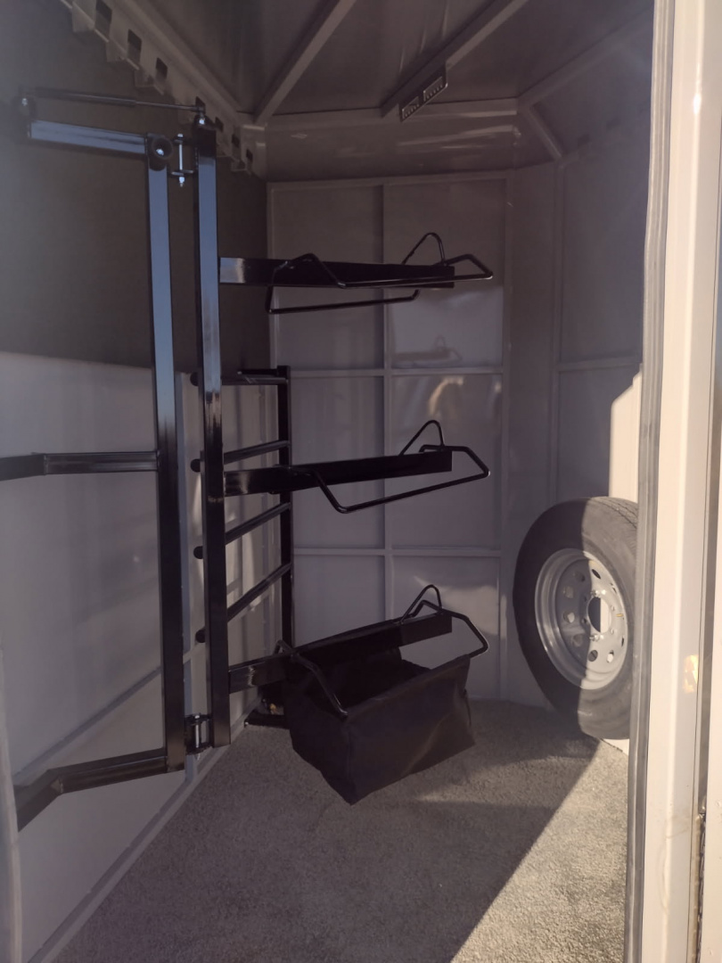 New 2026 Trails West Adventure 3 Horse Trailer