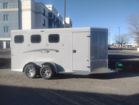 New 2026 Trails West Adventure 3 Horse Trailer