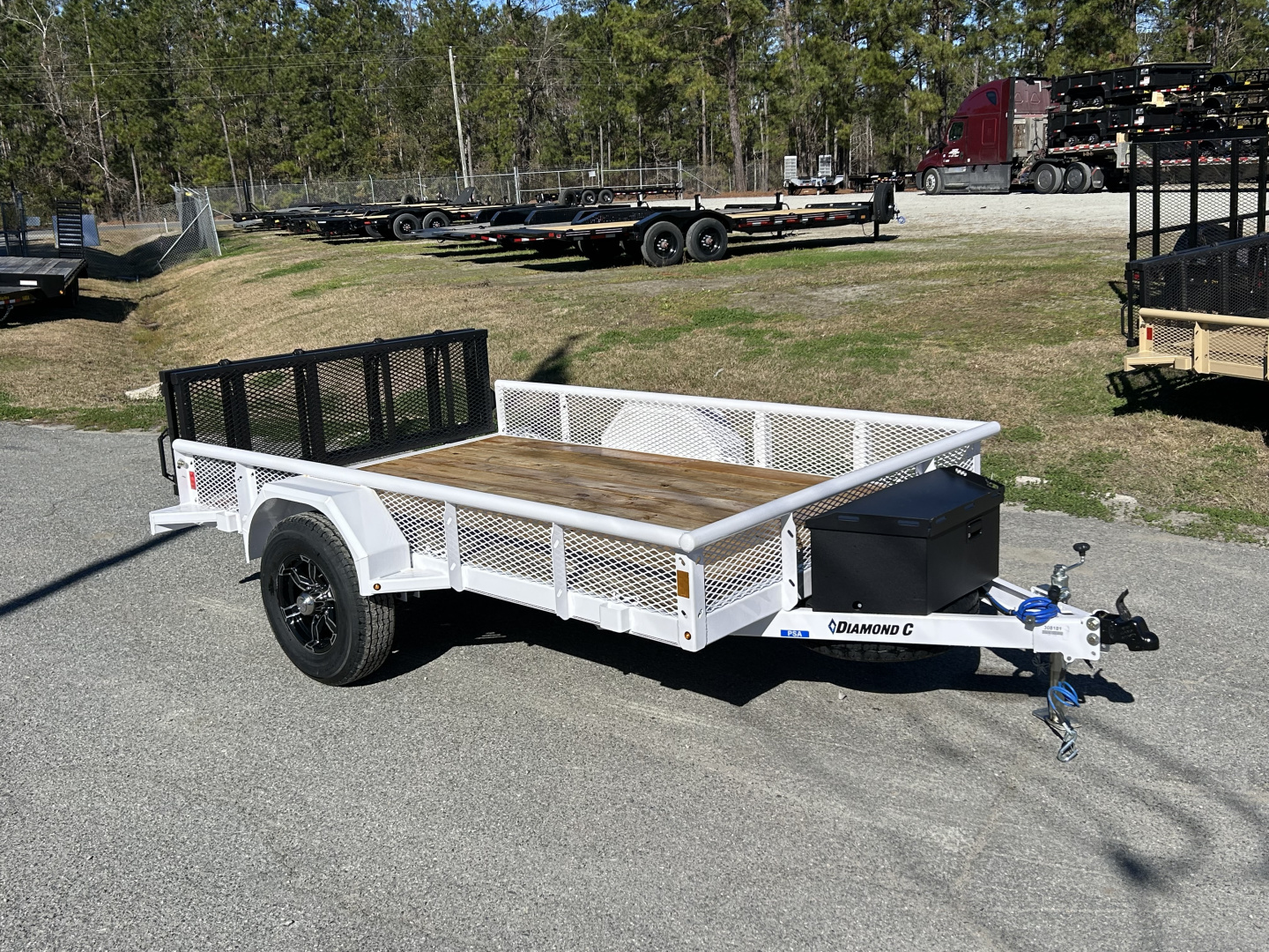 New 2026 Diamond C Trailers PSA106 Utility Trailer 77x10 with a 6K Axle !!!!