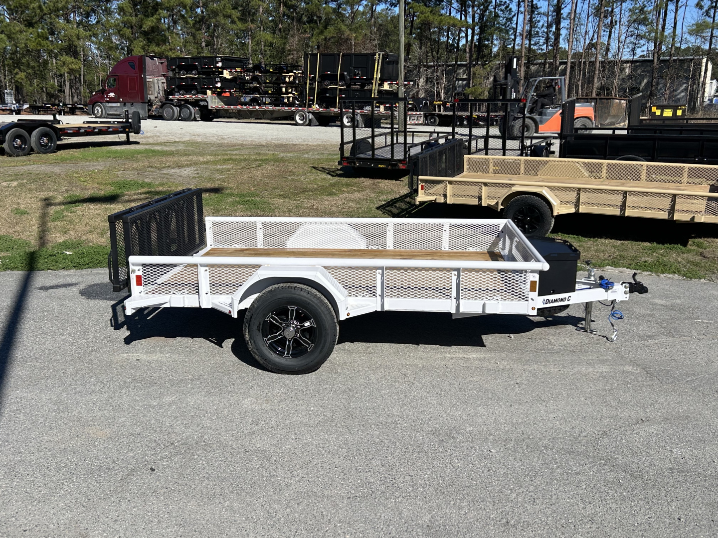 New 2026 Diamond C Trailers PSA106 Utility Trailer 77x10 with a 6K Axle !!!!