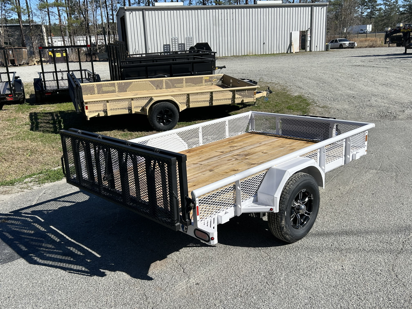 New 2026 Diamond C Trailers PSA106 Utility Trailer 77x10 with a 6K Axle !!!!