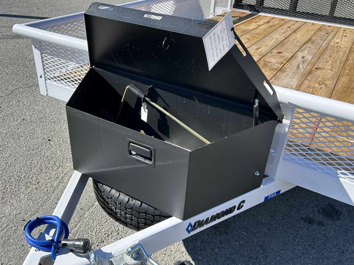 New 2026 Diamond C Trailers PSA106 Utility Trailer 77x10 with a 6K Axle !!!!