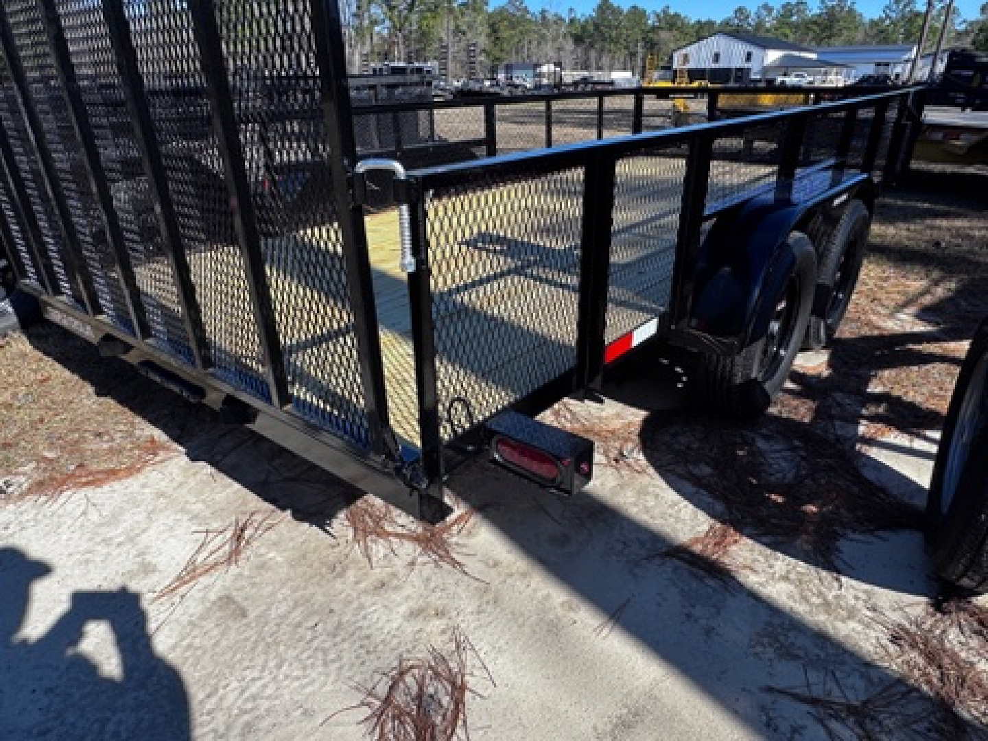 New 2026 Triple Crown Trailers 7'X16' 2-3500LB AXLES 2' MESH Utility Trailer