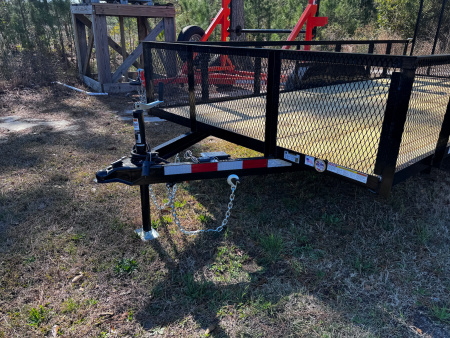 New 2026 Triple Crown Trailers 7'X16' 2-3500LB AXLES 2' MESH Utility Trailer