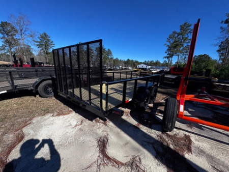 New 2026 Triple Crown Trailers 7'X16' 2-3500LB AXLES 2' MESH Utility Trailer