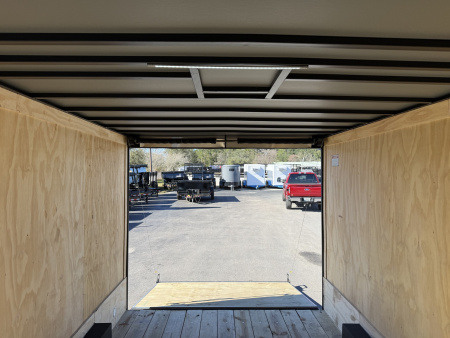 New TX8.5X16TA3 TEXAS TRAILERS 8.5' X 16' CARGO / ENCLOSED TRAILER W/REAR RAMP DOOR & SIDE DOOR, PRO LANDSCAPE PACKAGE