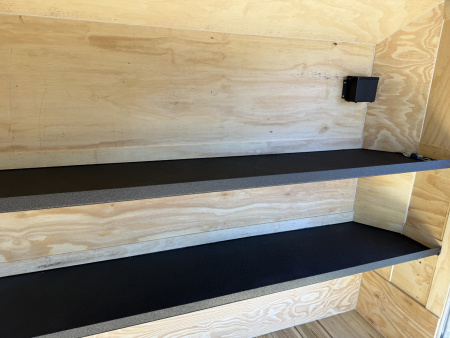 New TX8.5X16TA3 TEXAS TRAILERS 8.5' X 16' CARGO / ENCLOSED TRAILER W/REAR RAMP DOOR & SIDE DOOR, PRO LANDSCAPE PACKAGE