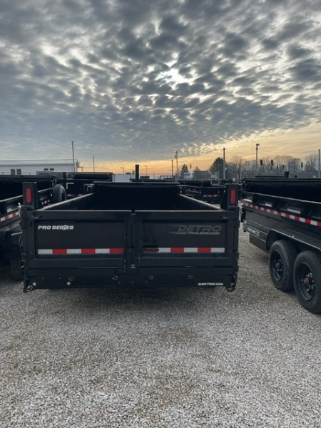 New 2026 Sure-Trac 82 x 16 17.6K Pro Series Telescopic Dump Trailer