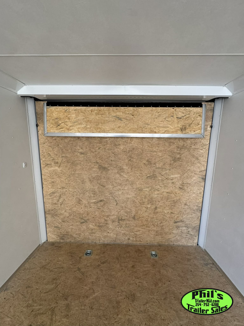 New Pace American 8.5X24 CAR HAULER WITH FULL ESCAPE DOOR & REMOVABLE FENDER Car / Racing Trailer