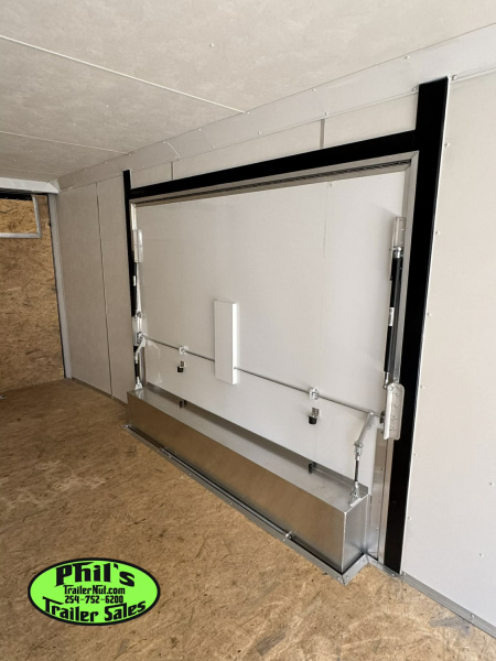 New Pace American 8.5X24 CAR HAULER WITH FULL ESCAPE DOOR & REMOVABLE FENDER Car / Racing Trailer