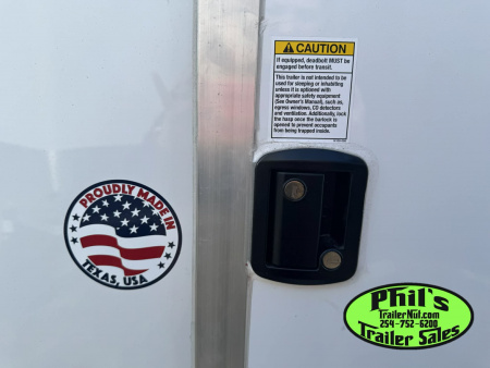 New Pace American 8.5X24 CAR HAULER WITH FULL ESCAPE DOOR & REMOVABLE FENDER Car / Racing Trailer