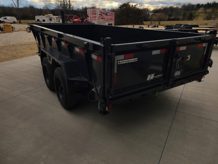 New Hillcrest 7 X 16 DUMP 17.6k AXLES