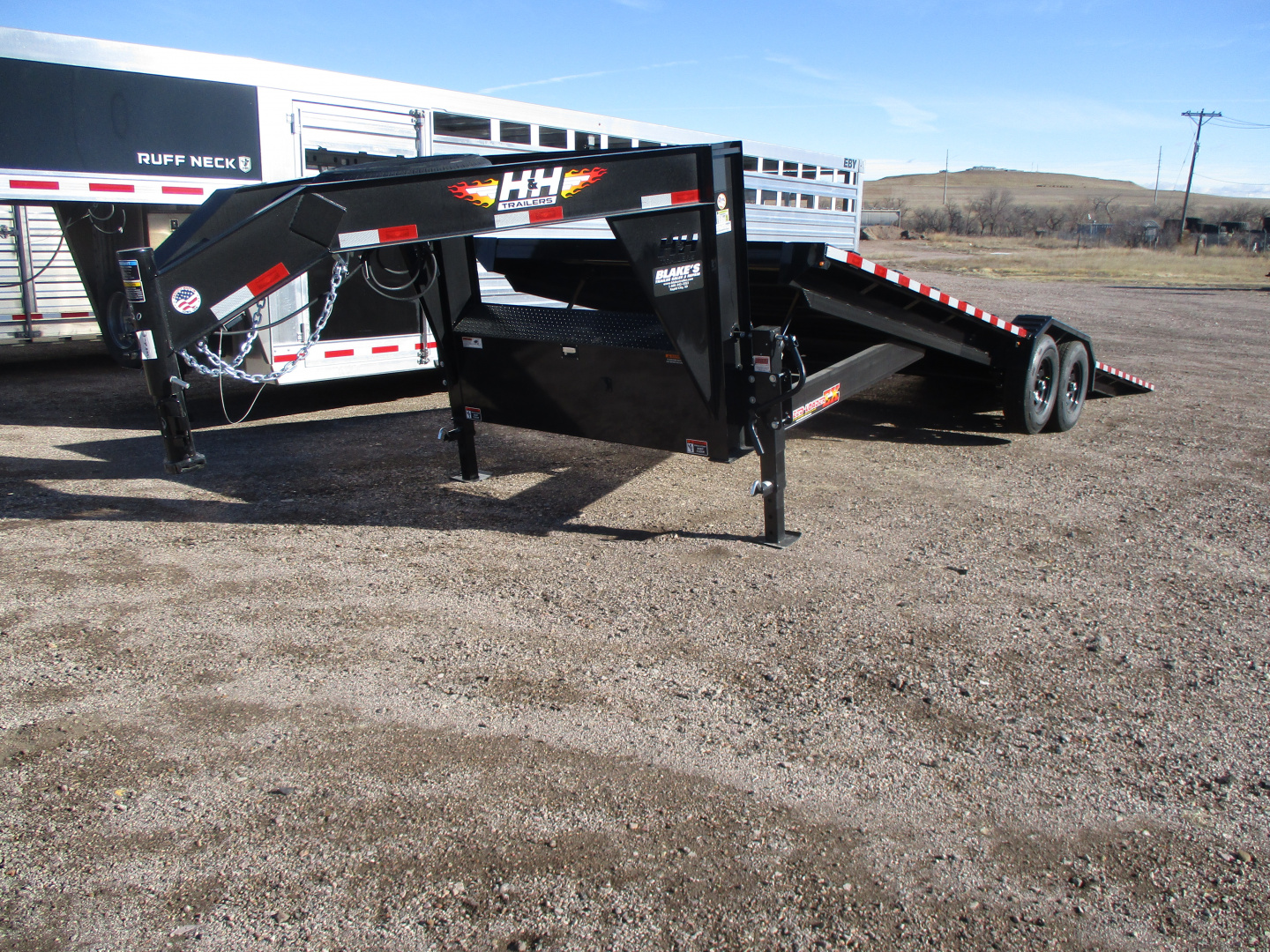 New 2026 H&H Trailers Speed loader Flatbed Trailer 8'6 X 26