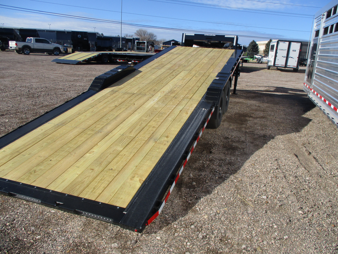 New 2026 H&H Trailers Speed loader Flatbed Trailer 8'6 X 26