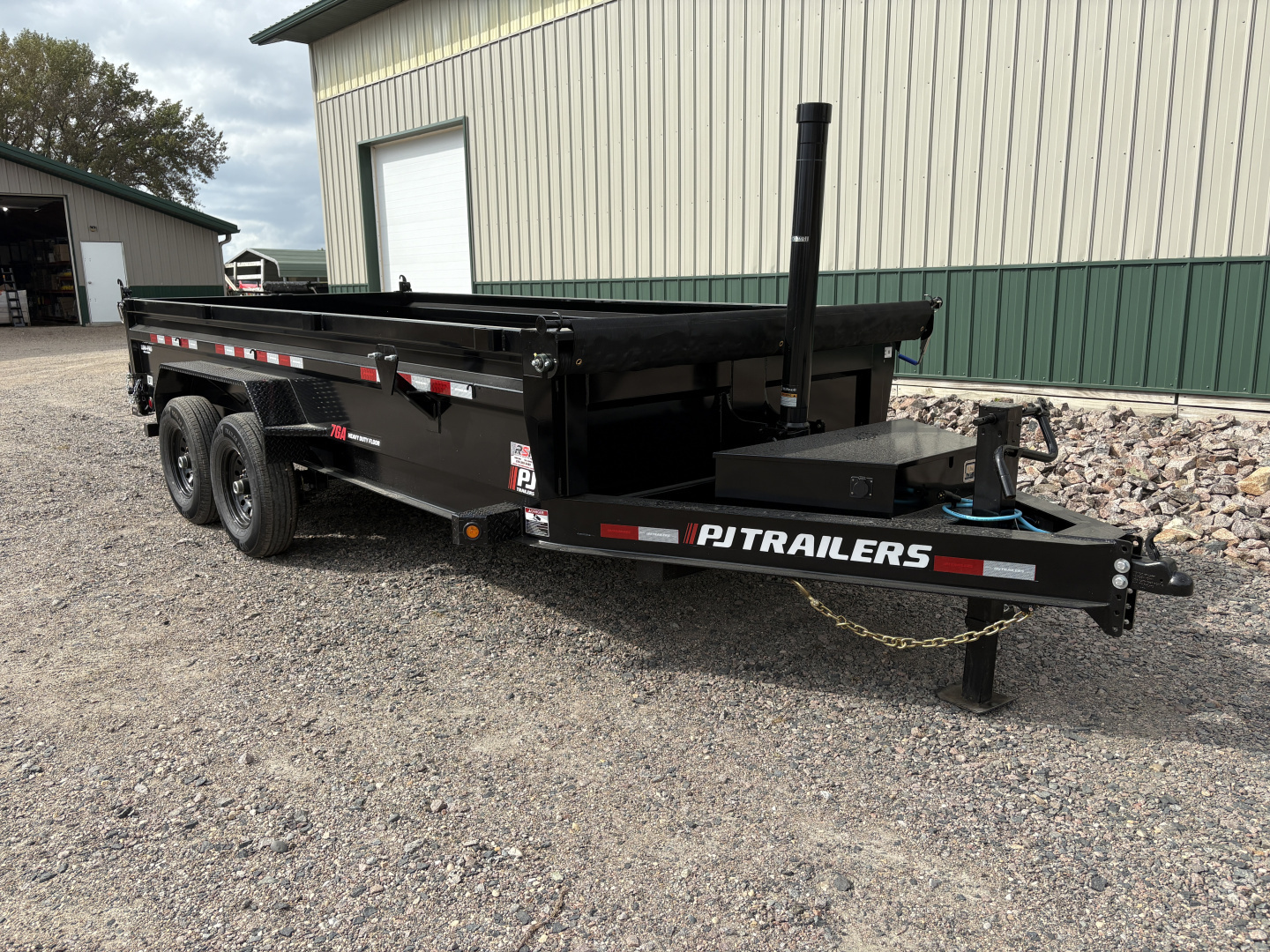 New 2026 16'x83" PJ 14k Telescopic Dump Trailer