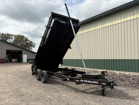 New 2026 16'x83" PJ 14k Telescopic Dump Trailer